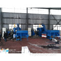 Machine de fabrication de briquettes de copeaux d'acier horizontaux